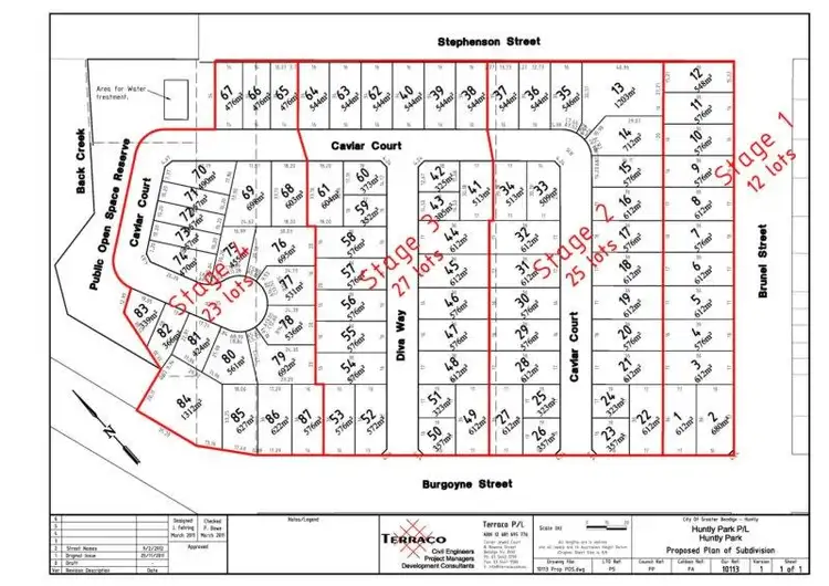 LOT 2, 1 Huntly Park - Corner Burgoyne & Brunel Streets, Huntly VIC 3551