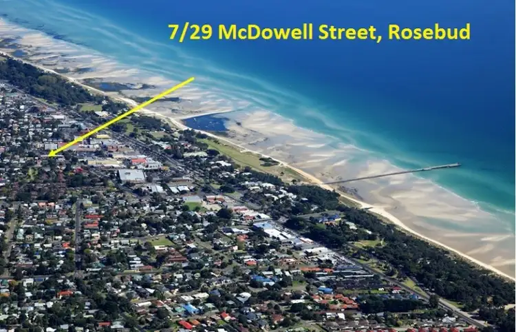 Main view of Homely unit listing, 7/29 McDowell Street, Rosebud VIC 3939