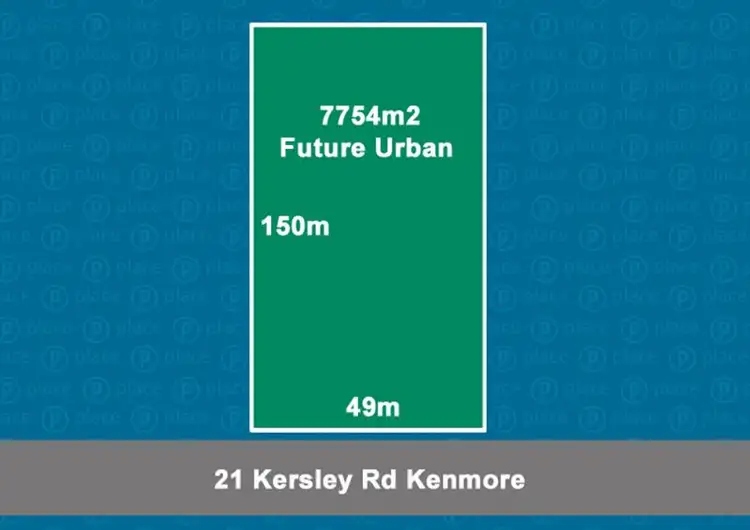 Main view of Homely land listing, 21 Kersley Road, Kenmore QLD 4069