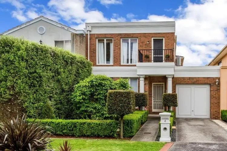 Main view of Homely townhouse listing, 4 Callaghan Avenue, Glen Waverley VIC 3150