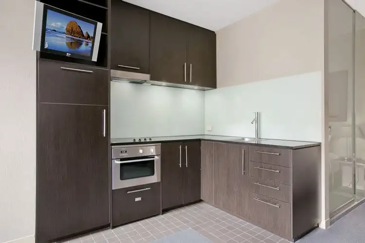 Second view of Homely studio listing, 1712/480 Collins St, Melbourne VIC 3000
