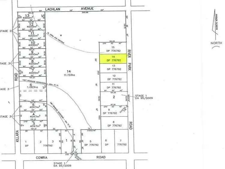 Third view of Homely land listing, Lot 14 River Park Road, Cowra NSW 2794
