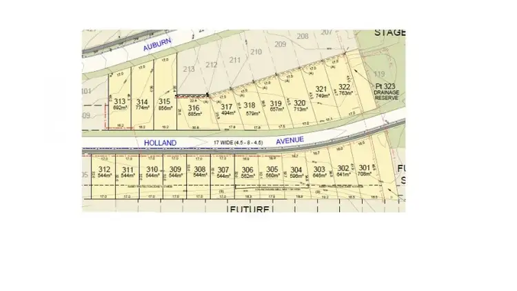 Third view of Homely land listing, LOT 313 Holland Avenue, Gillieston Heights NSW 2321