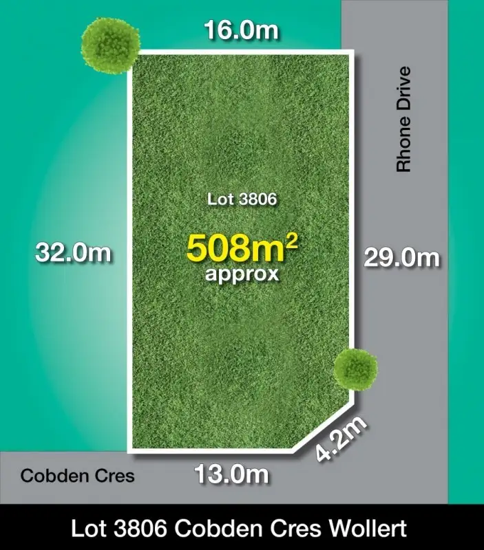 Main view of Homely land listing, 2 Cobden Crescent, Wollert VIC 3750