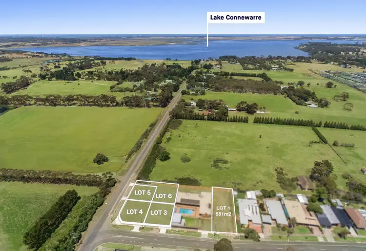 Second view of Homely land listing, 3 Hazelwood Crescent, Leopold VIC 3224