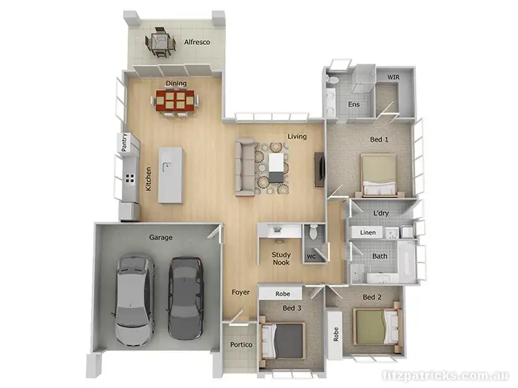 Second view of Homely unit listing, 2/16 Chipp Place, Lloyd NSW 2650