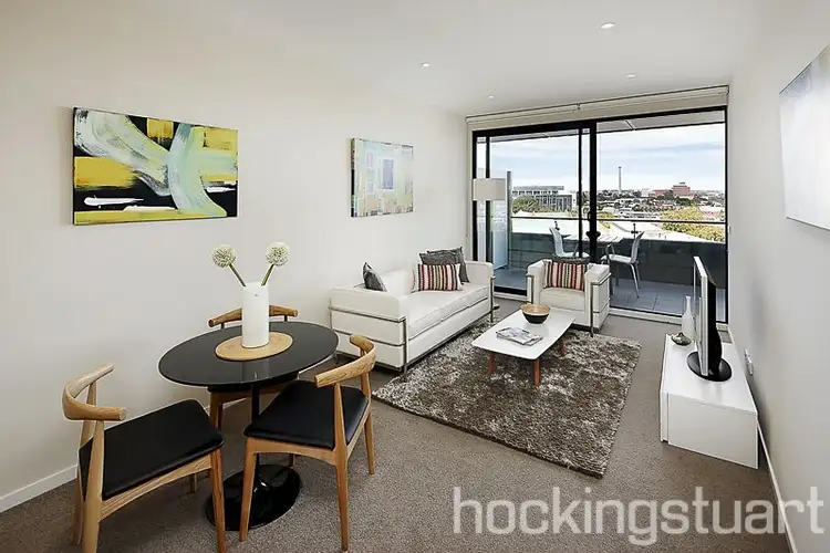 Second view of Homely apartment listing, 605/88 Trenerry Crescent, Abbotsford VIC 3067
