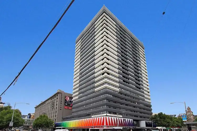 Main view of Homely apartment listing, 2510/250 Elizabeth St, Melbourne VIC 3000