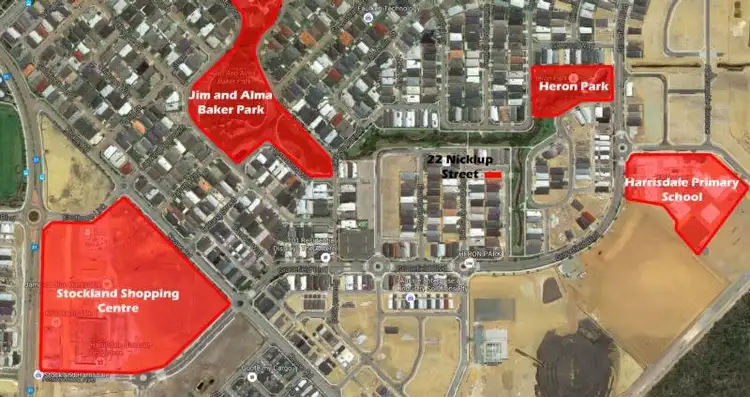 Second view of Homely land listing, 22 Nicklup Street, Harrisdale WA 6112