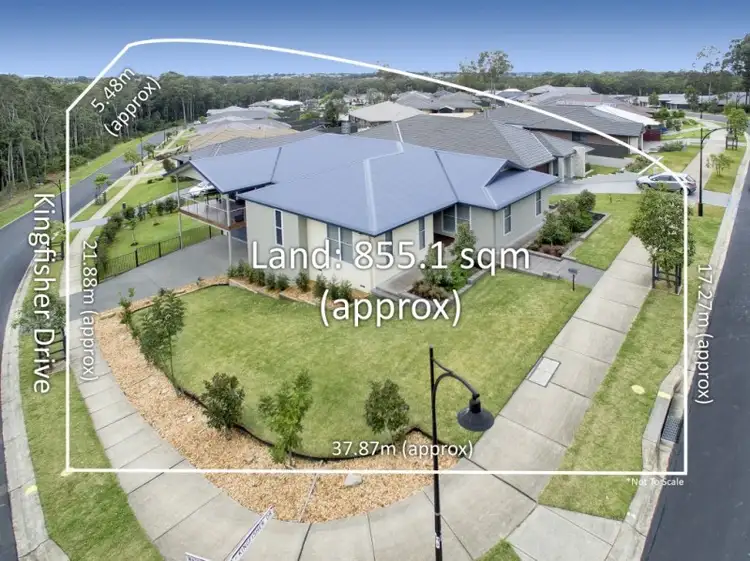 Third view of Homely house listing, 56 Kingfisher Drive, Fletcher NSW 2287
