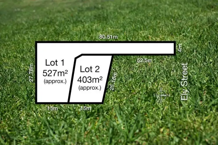 Second view of Homely land listing, 1 & 2 / 28 Ely Street, Eltham VIC 3095