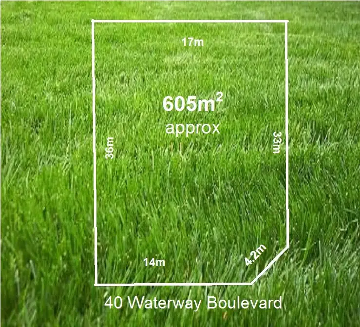 Main view of Homely land listing, 40 Waterway Boulevard, Melton VIC 3337