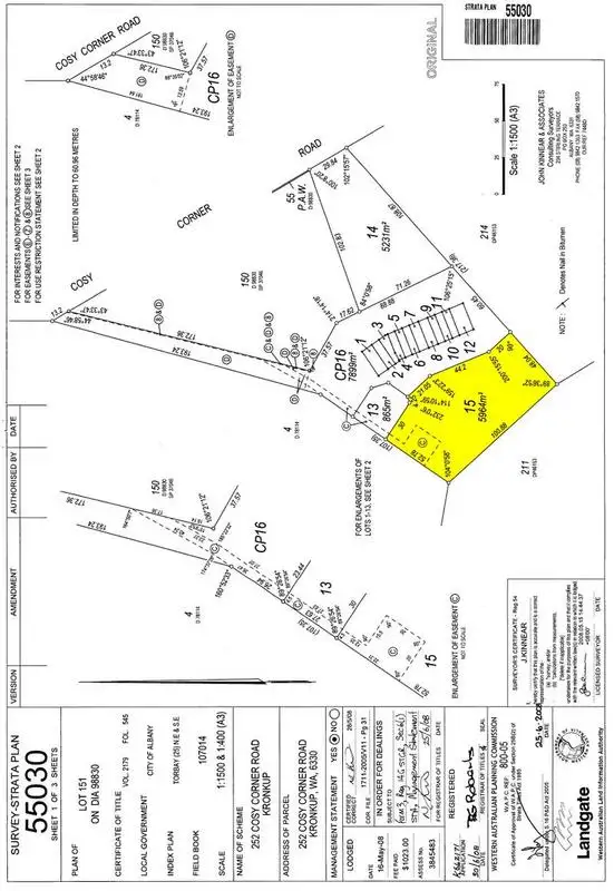 Seventh view of Homely land listing, LOT 14 & 15/252 Cosy Corner Road, Kronkup WA 6330