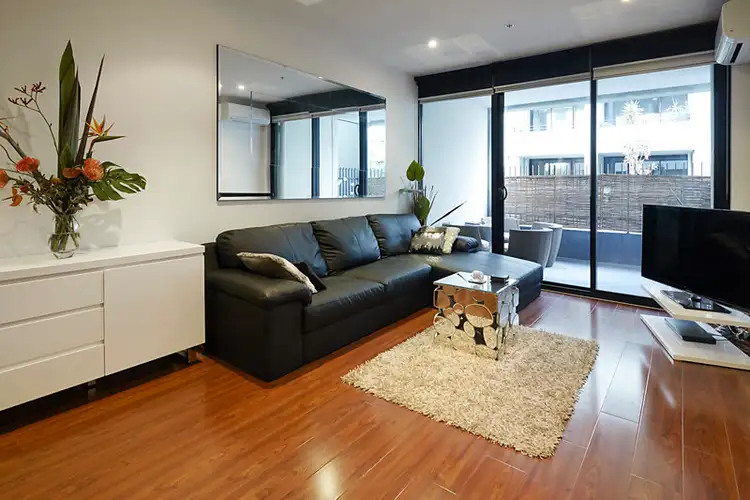 Second view of Homely apartment listing, 206/52 Nott Street, Port Melbourne VIC 3207