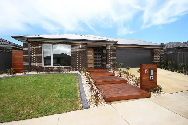 Main view of Homely house listing, 15 McTaggart Street, Lucas VIC 3350