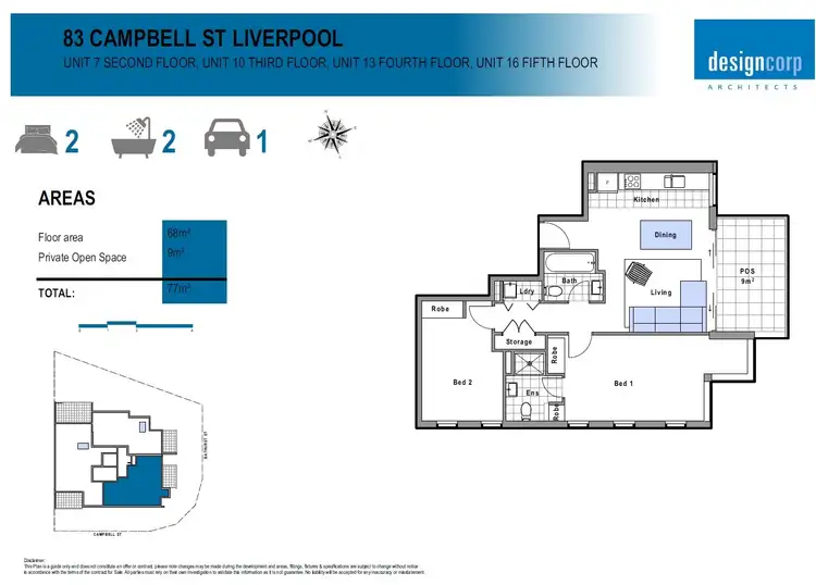 Second view of Homely unit listing, 7/83 Campbell street, Liverpool NSW 2170