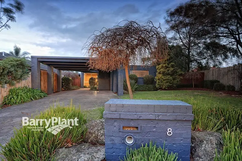 Main view of Homely house listing, 8 Hudson Place, Rowville VIC 3178