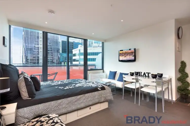 Second view of Homely apartment listing, 2407/181 A'Beckett Street, Melbourne VIC 3000