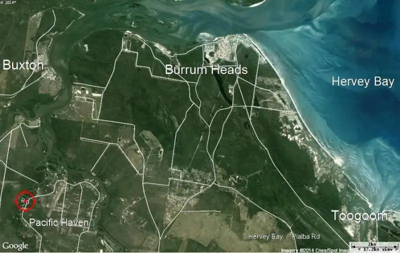Main view of Homely land listing, 134 Pacific Haven Cct, Pacific Haven QLD 4659