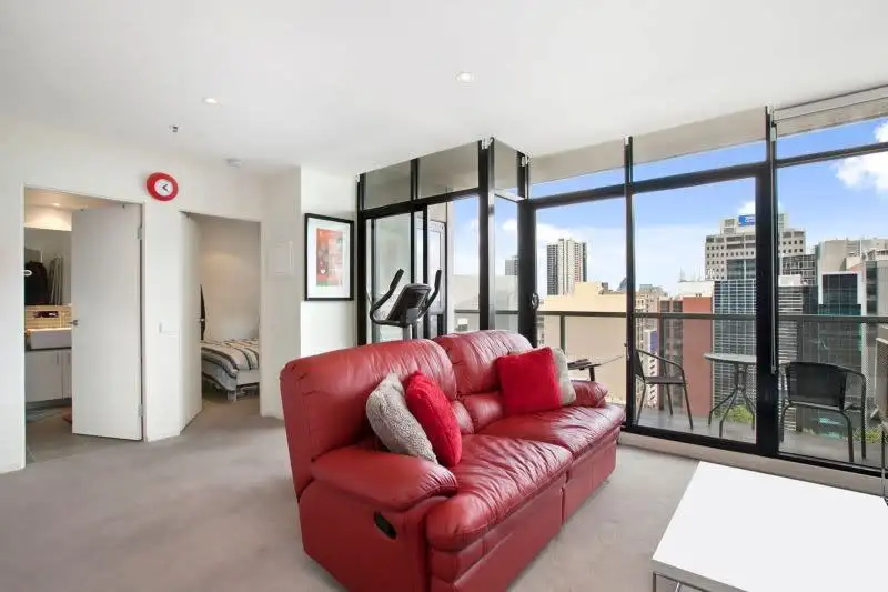 Main view of Homely apartment listing, 1708/380 Little Lonsdale Street, Melbourne VIC 3000