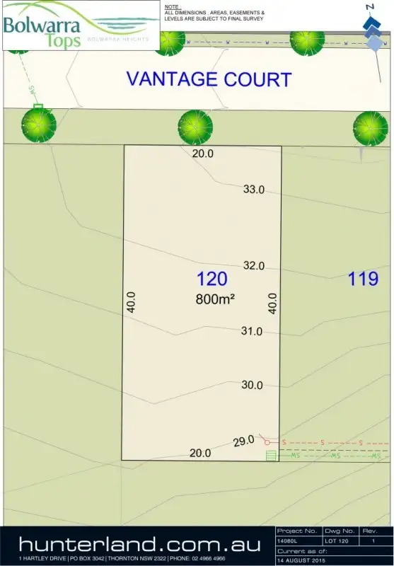 Lot 120 Vantage Court, Bolwarra Heights NSW 2320