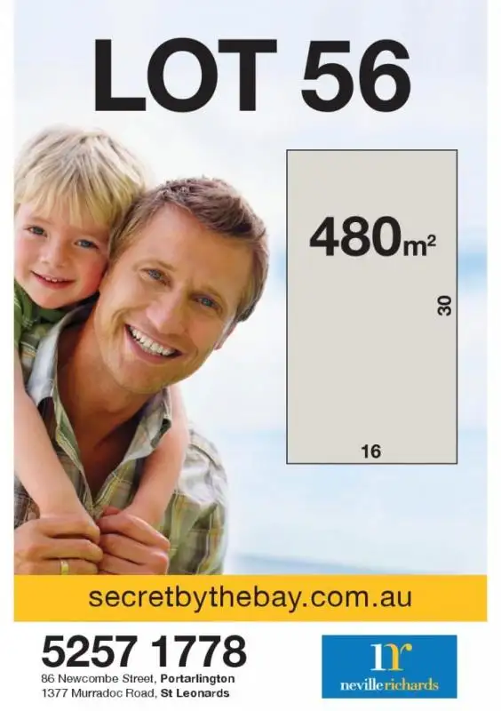 Lot 56 Half Moon Crescent, Indented Head VIC 3223