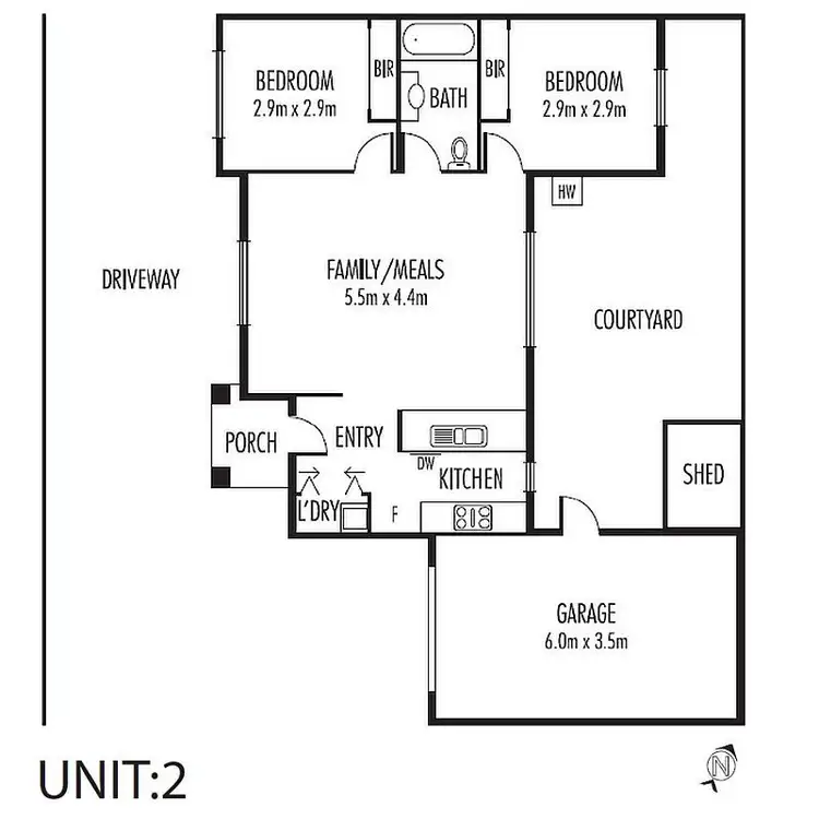 Fifth view of Homely unit listing, 2/64 Stenhouse Avenue, Brooklyn VIC 3012