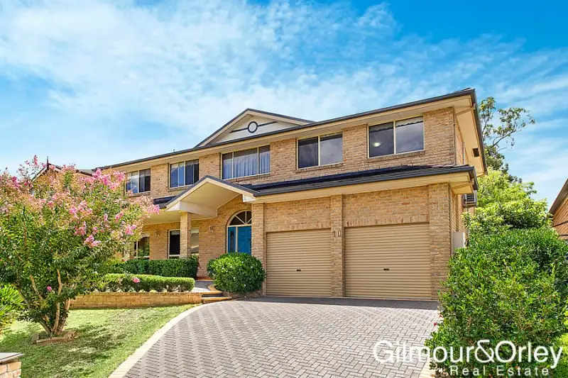Main view of Homely house listing, 10 Hebe Place, Kellyville NSW 2155