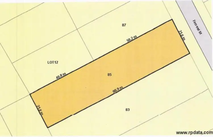Main view of Homely land listing, 85 Forrest Street, Beverley WA 6304