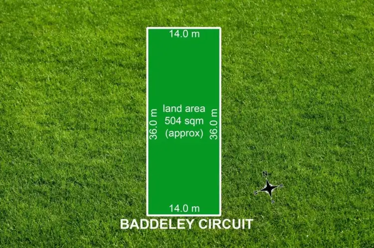 Main view of Homely land listing, Lot 407, 30 Baddeley Circuit, Croydon VIC 3136