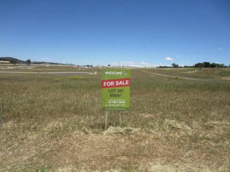 Main view of Homely land listing, LOT 201 Kidd Circuit, Goulburn NSW 2580