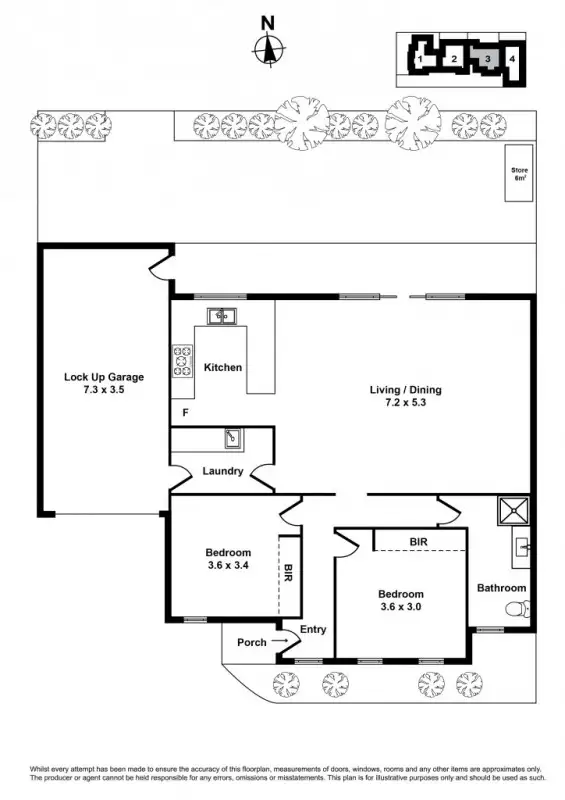 Fourth view of Homely townhouse listing, 1-4 34 Rayner Street, Altona VIC 3018