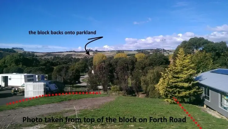 Second view of Homely land listing, 710 Forth Road, Forth TAS 7310