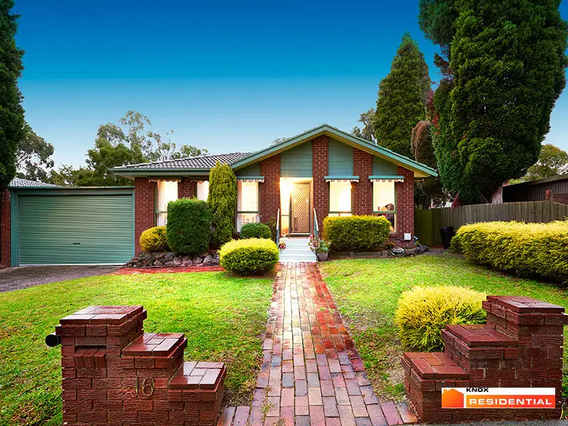 Main view of Homely house listing, 16 Cuthbert Court, Wantirna South VIC 3152