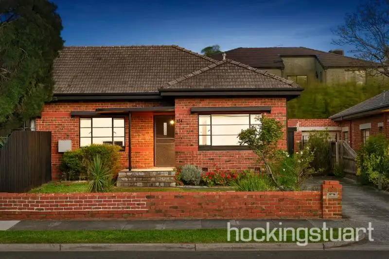 Main view of Homely semi-detached listing, 324 Bambra Road, Caulfield South VIC 3162