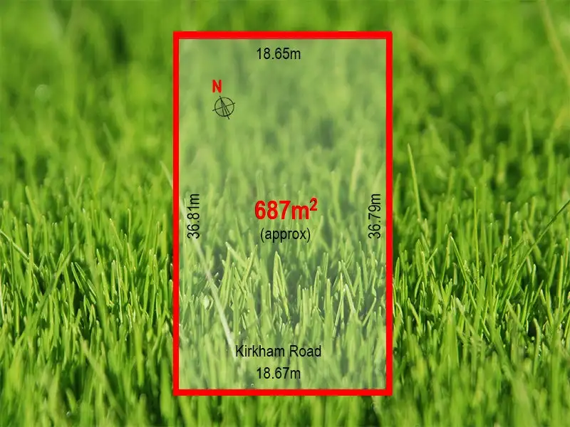 Main view of Homely land listing, 28 Kirkham Road, Dandenong VIC 3175