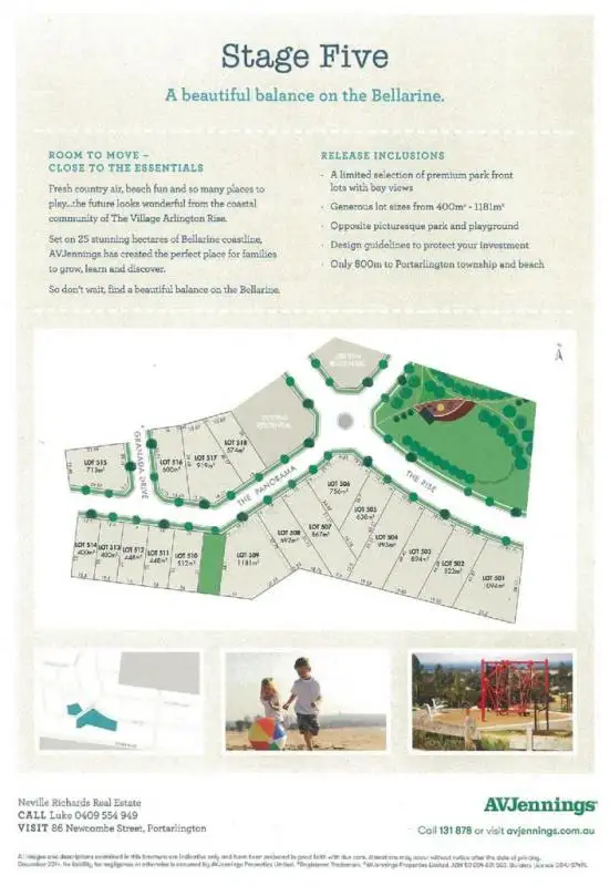 Third view of Homely land listing, Lot 510 Arlington Rise, Portarlington VIC 3223