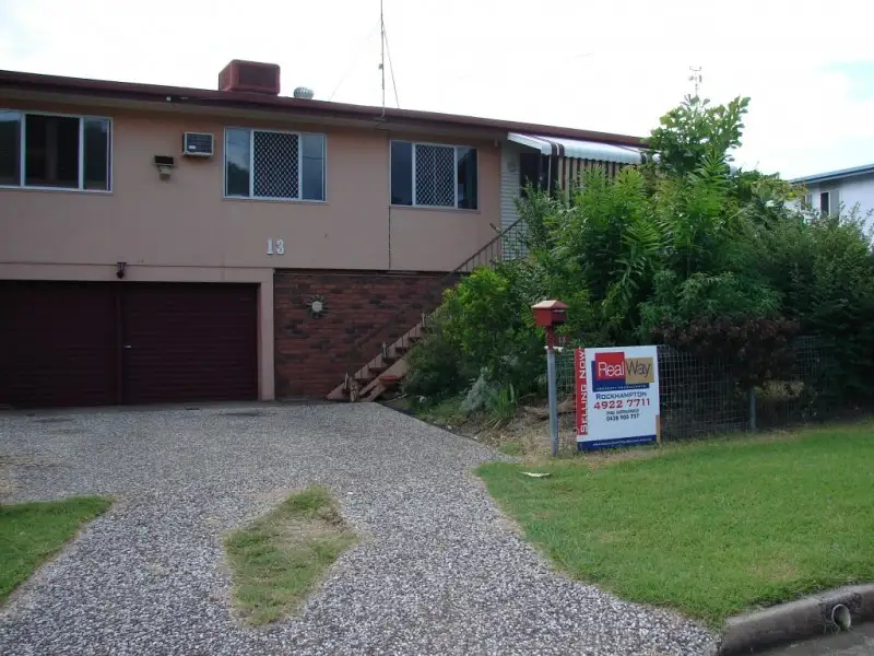 Main view of Homely house listing, 13 Sheedy Ave, Frenchville QLD 4701