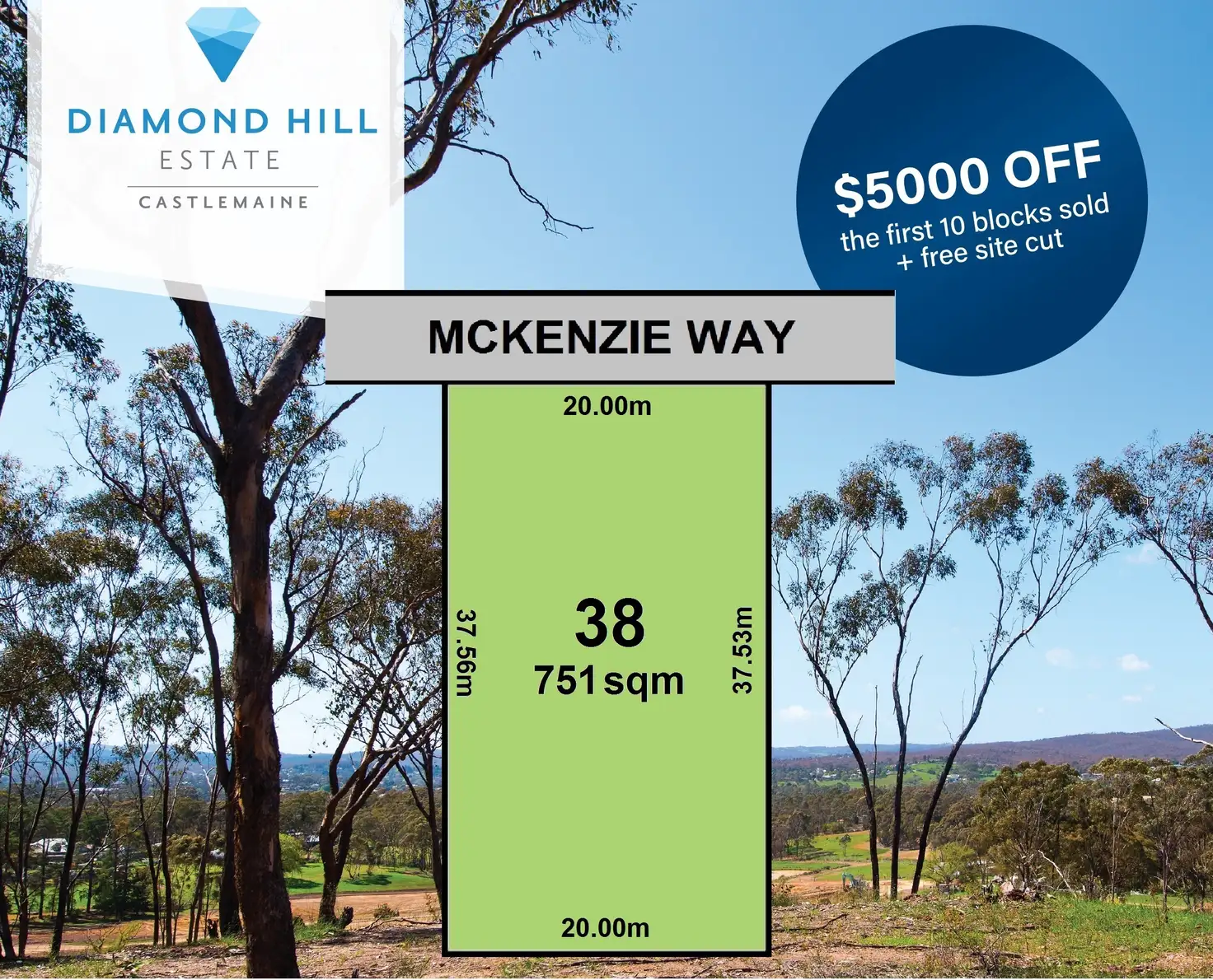Main view of Homely land listing, Lot 38 McKenzie Way, Mckenzie Hill VIC 3451