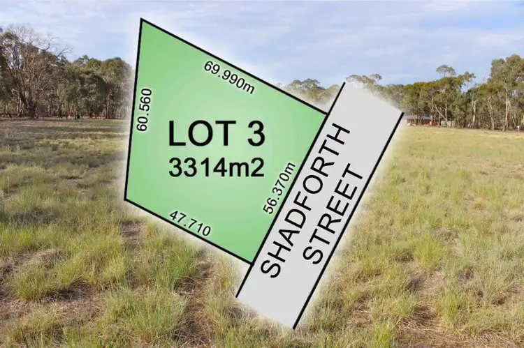 Lot 3 Shadforth Street, Axedale VIC 3551