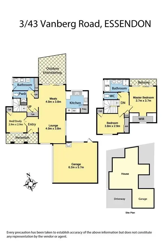 Seventh view of Homely townhouse listing, 3/43 Vanberg Road, Essendon VIC 3040