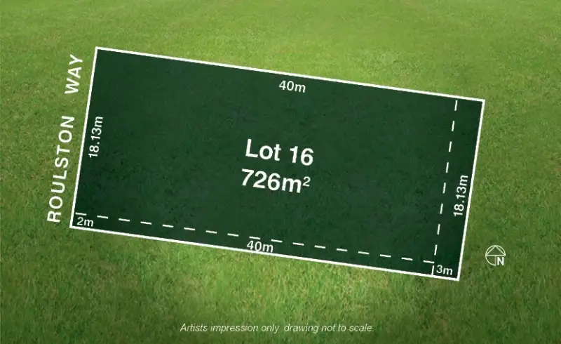 Main view of Homely land listing, Lot 16 Roulston Way, Wallan VIC 3756