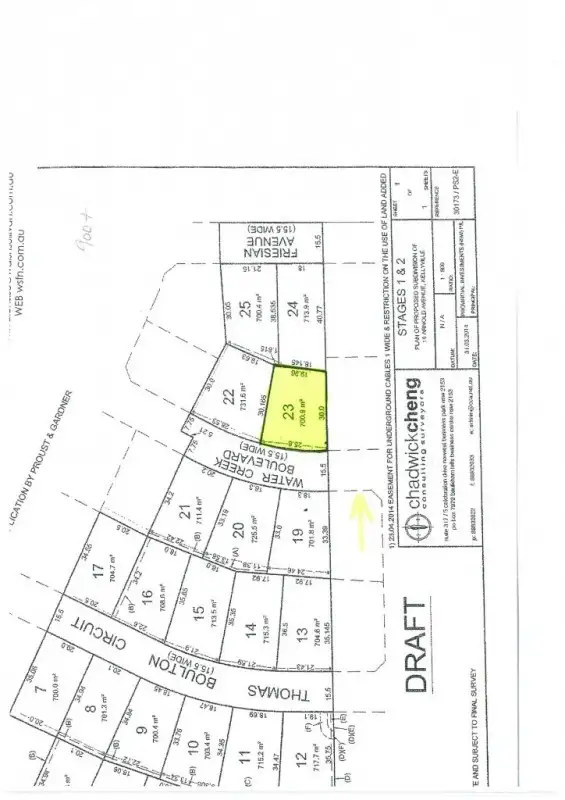 Third view of Homely land listing, 17 Water Creek Blvd, Kellyville NSW 2155