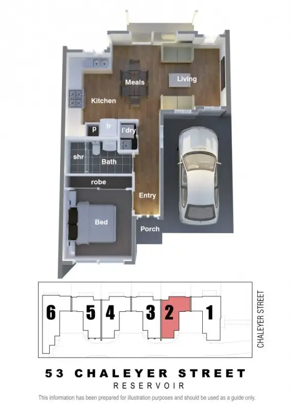 Third view of Homely unit listing, 3/53 Chaleyer Street, Reservoir VIC 3073