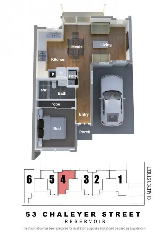 Fifth view of Homely unit listing, 3/53 Chaleyer Street, Reservoir VIC 3073