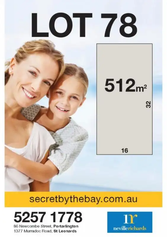Lot 78 Grieve Avenue, Indented Head VIC 3223