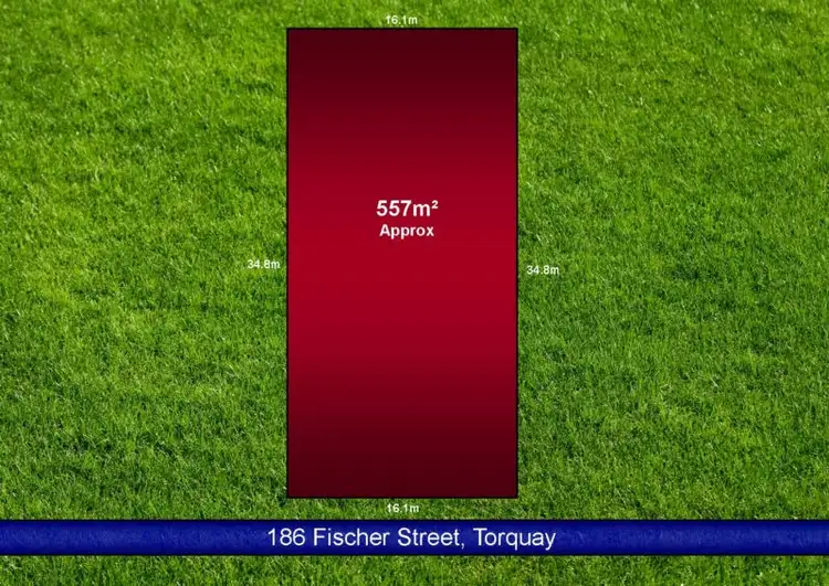 Second view of Homely land listing, 186 Fischer Street, Torquay VIC 3228