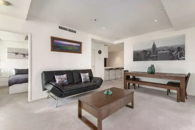 Main view of Homely apartment listing, 1311/620 Collins Street, Melbourne VIC 3000