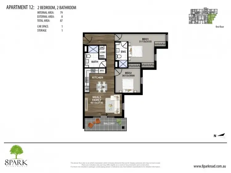 Fourth view of Homely apartment listing, 12/8 Park Road, Surrey Hills VIC 3127