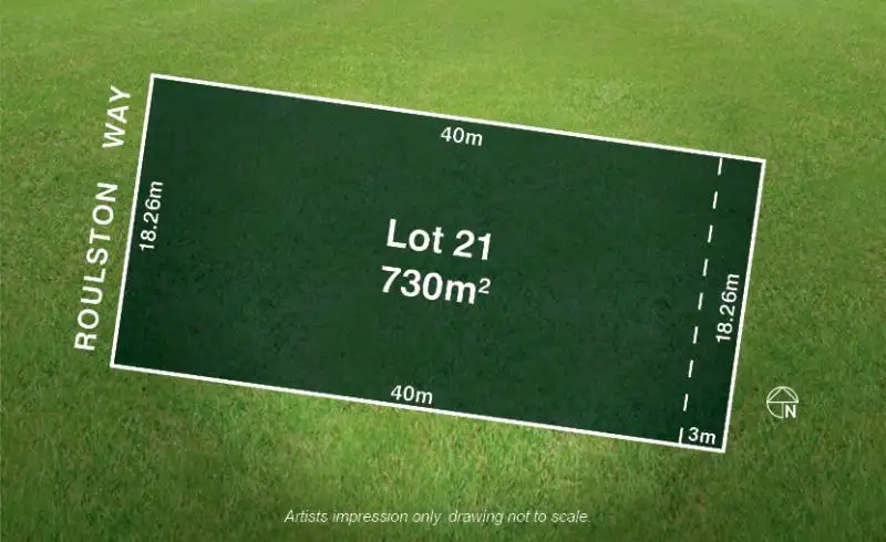 Main view of Homely land listing, Lot 21 Roulston Way, Wallan VIC 3756